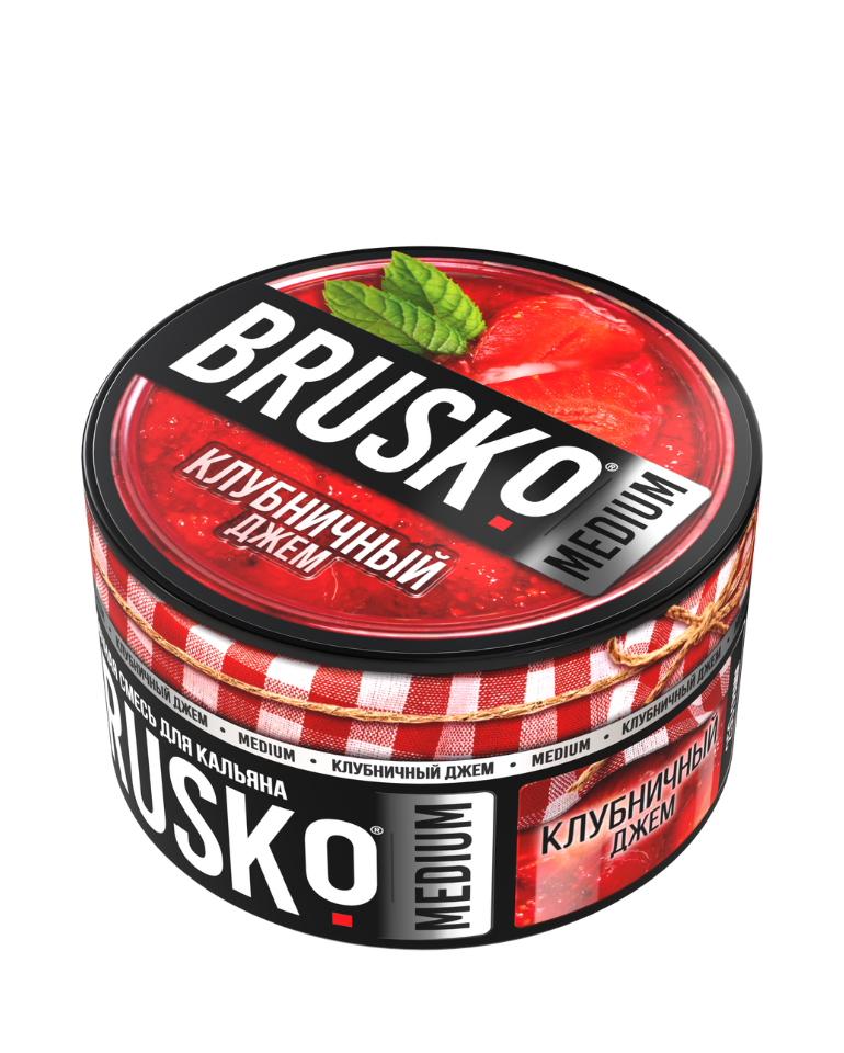 טבק לנרגילה Brusko – ריבת תות טבק לנרגילה Brusko בטעם ריבת תות