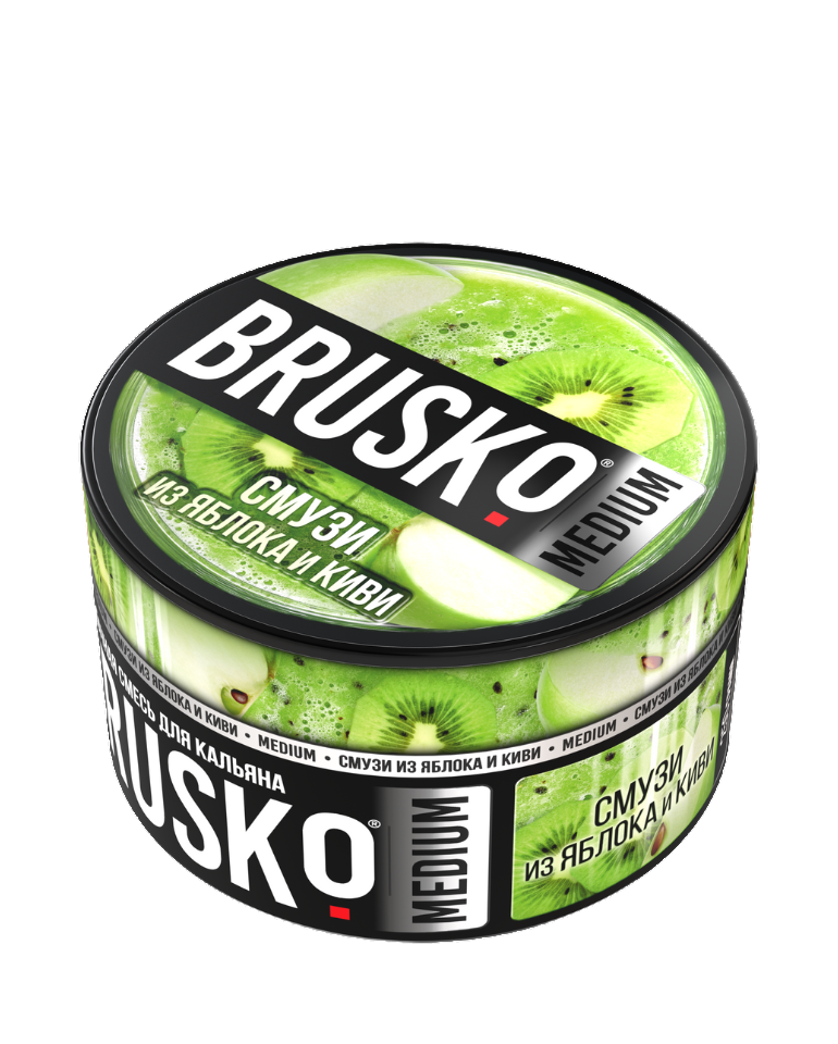 תערובת תה בטעם סמוטי תפוח וקיווי מבית Brusko תערובת תה Brusko Apple And Kiwi Smoothie