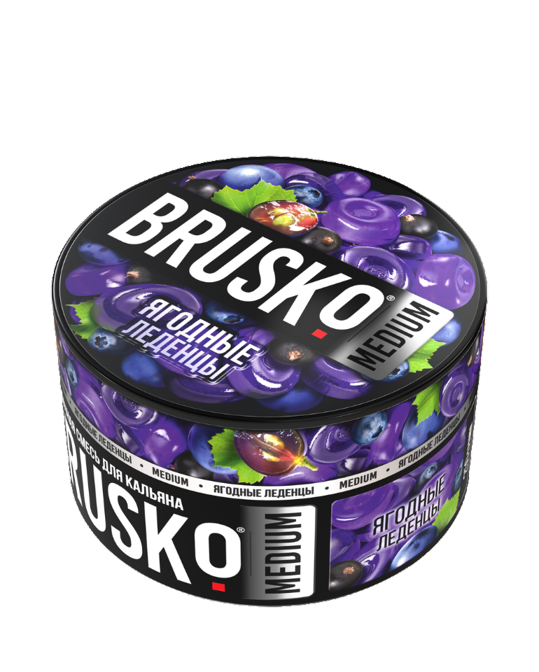 תערובת תה בטעם סוכריות יער מבית Brusko תערובת תה Brusko Berry Lollipops