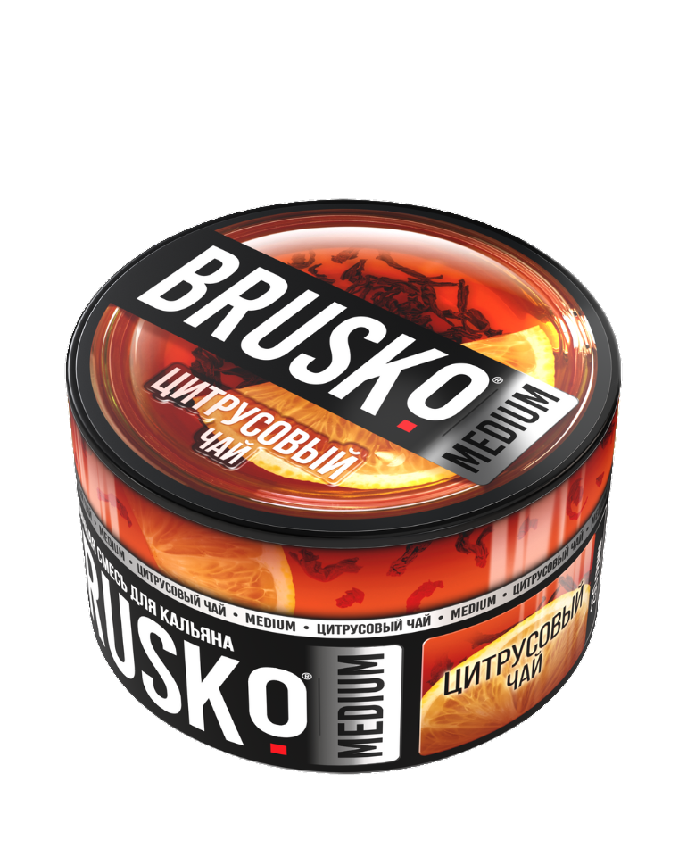 תערובת תה בטעם הדרים מבית Brusko תערובת תה Brusko Citrus Tea