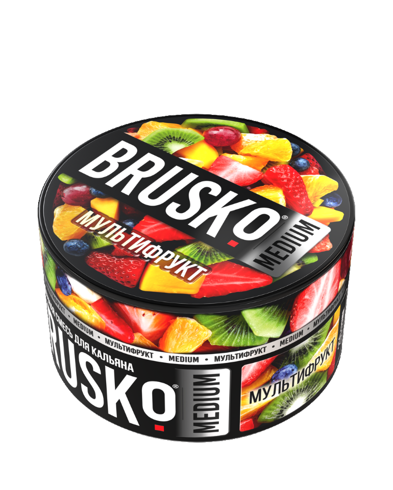 תערובת תה בטעם פירות מעורבים מבית Brusko תערובת תה Brusko Multifruit