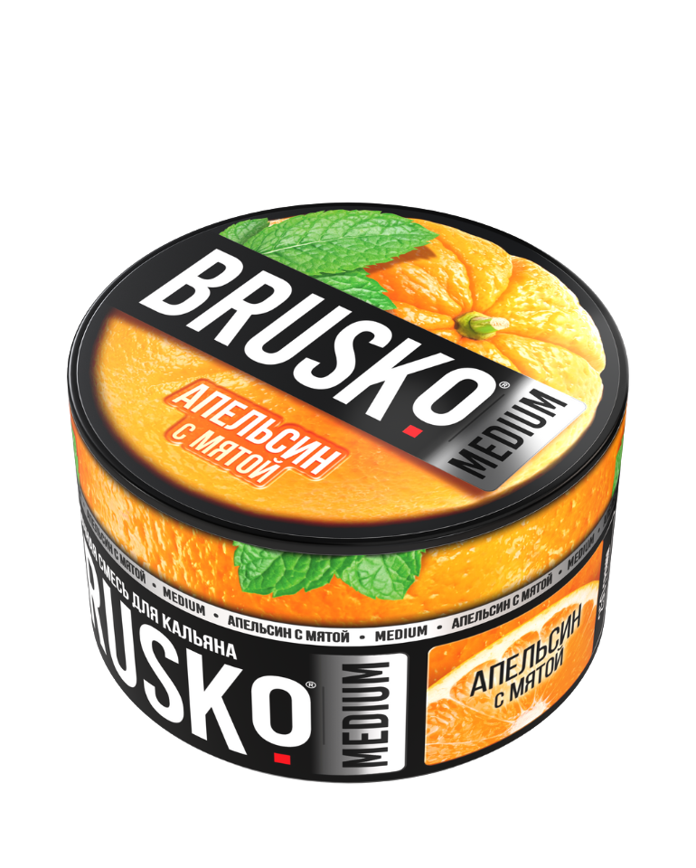 תערובת תה בטעם תפוז ומנטה מבית Brusko תערובת תה Brusko Orange With Mint