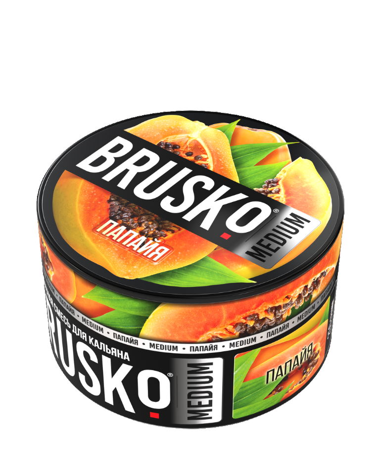 תערובת תה בטעם פפאיה מבית Brusko תערובת תה Brusko Papaya
