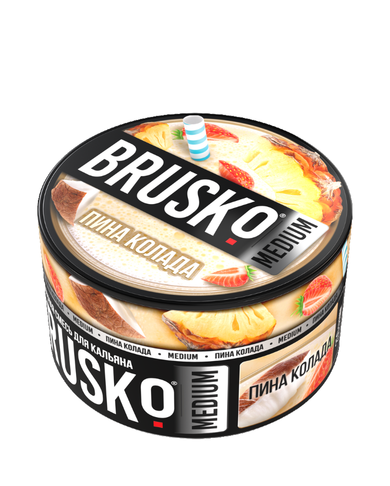 תערובת תה בטעם פינה קולדה מבית Brusko תערובת תה Brusko Pina Colada