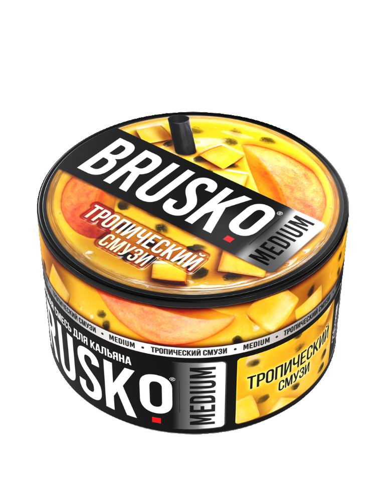 תערובת תה בטעם סמוטי טרופי מבית Brusko תערובת תה Brusko Tropical Smoothie