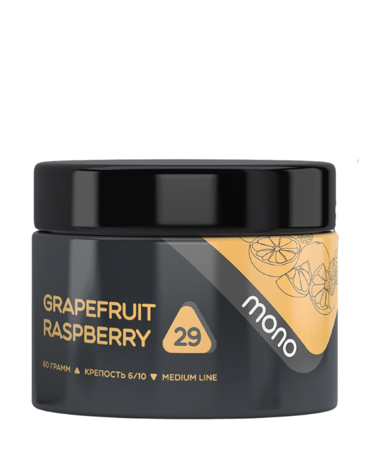 תערובת תה בטעם אשכולית ופטל מבית Mono תערובת תה Mono Grapefruit Raspberry
